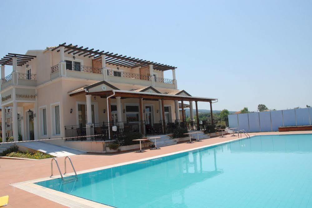 Thinalos Aparthotel Acharavi  Ngoại thất bức ảnh